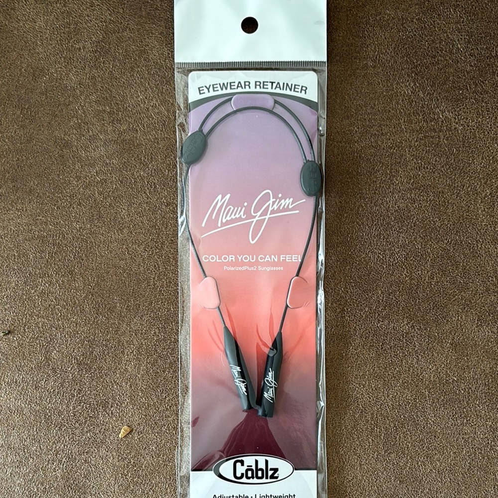 Maui Jim Black Eyewear Retainer